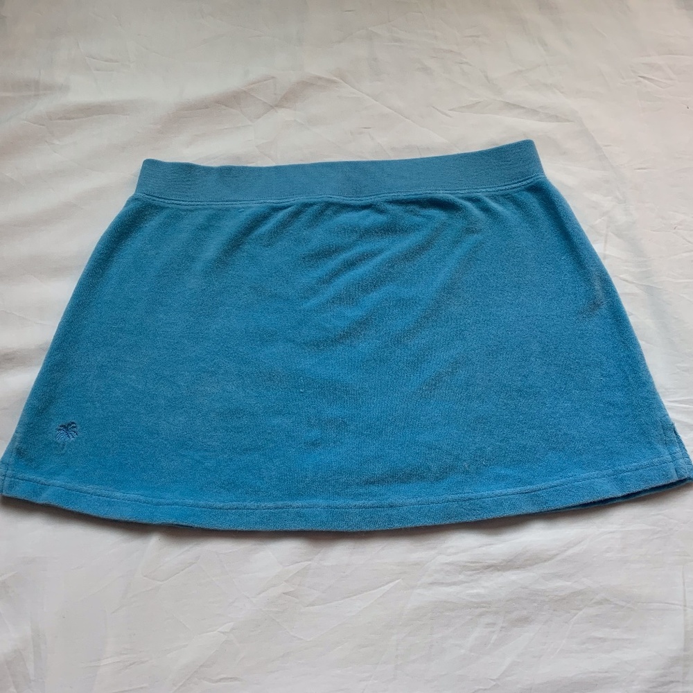 Lilly Pulitzer Terry Cloth Skirt - Medium